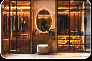 Wardrobe installed for Bangalore client